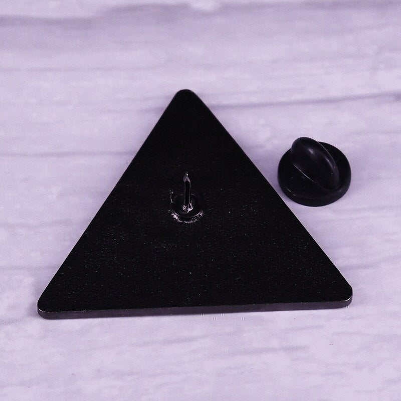 Mars survey logo brooch American TV series girl school detective inspiration badge
