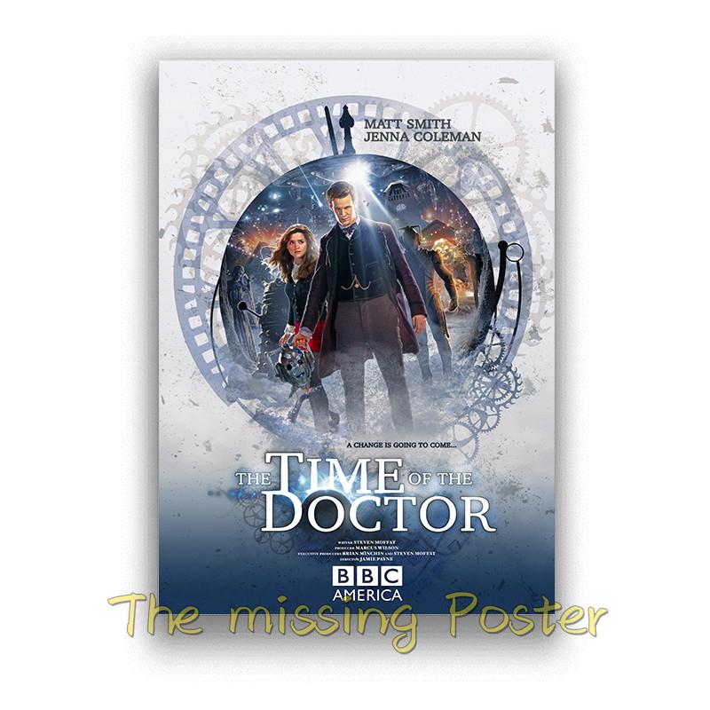 Movie Doctor Who Picture Art Decor White Coated Paper Poster Cafe Bar Wall Decor living room Home Decor