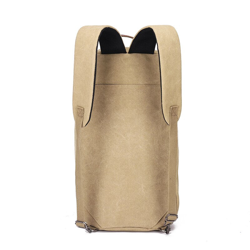 New Large Capacity Rucksack Man Travel Duffle Outdoor Backpack Male Luggage Canvas Bucket Shoulder Bags Men Camping Backpack