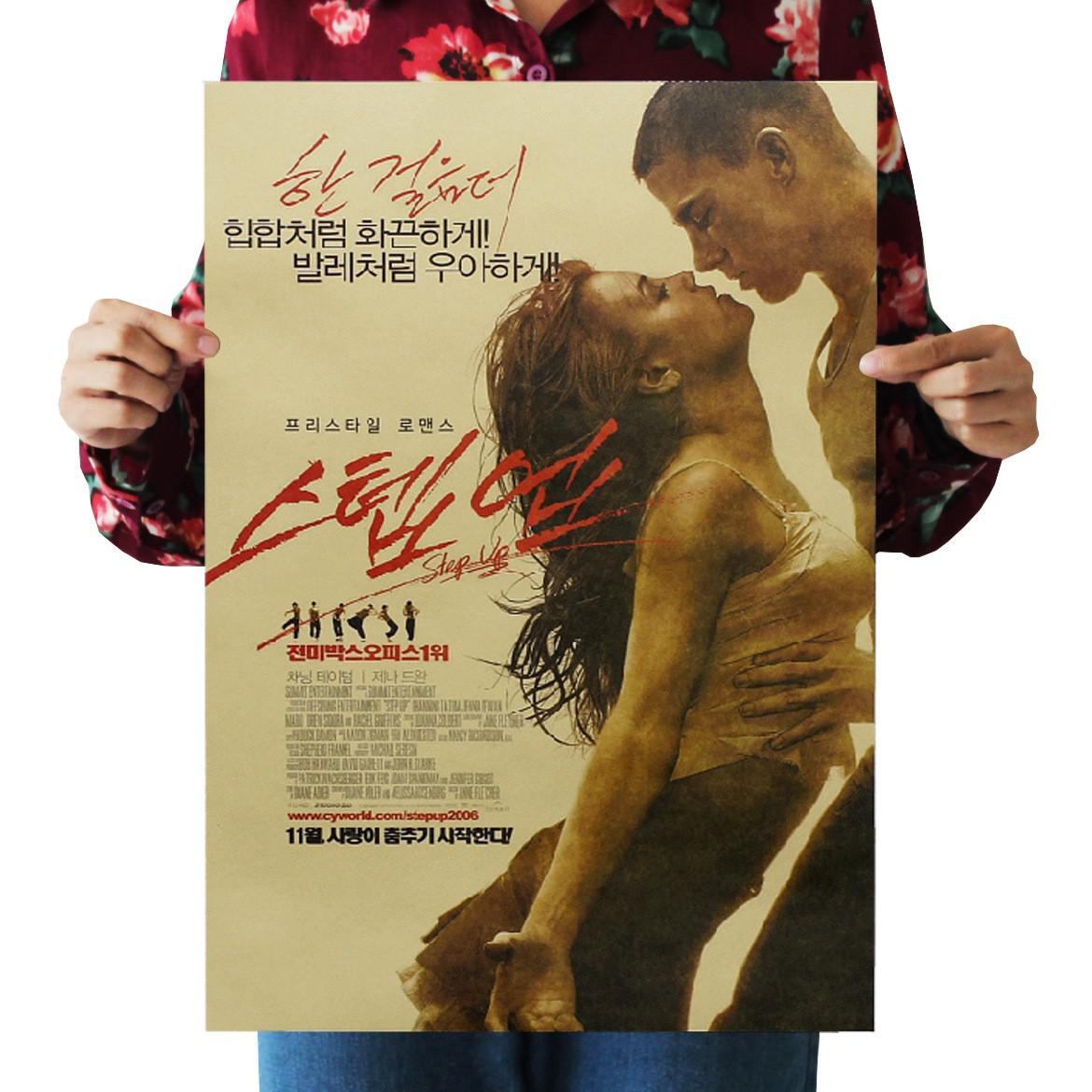 Movie Step Up Kraft Paper Poster Home Room Wall Decoration Painting