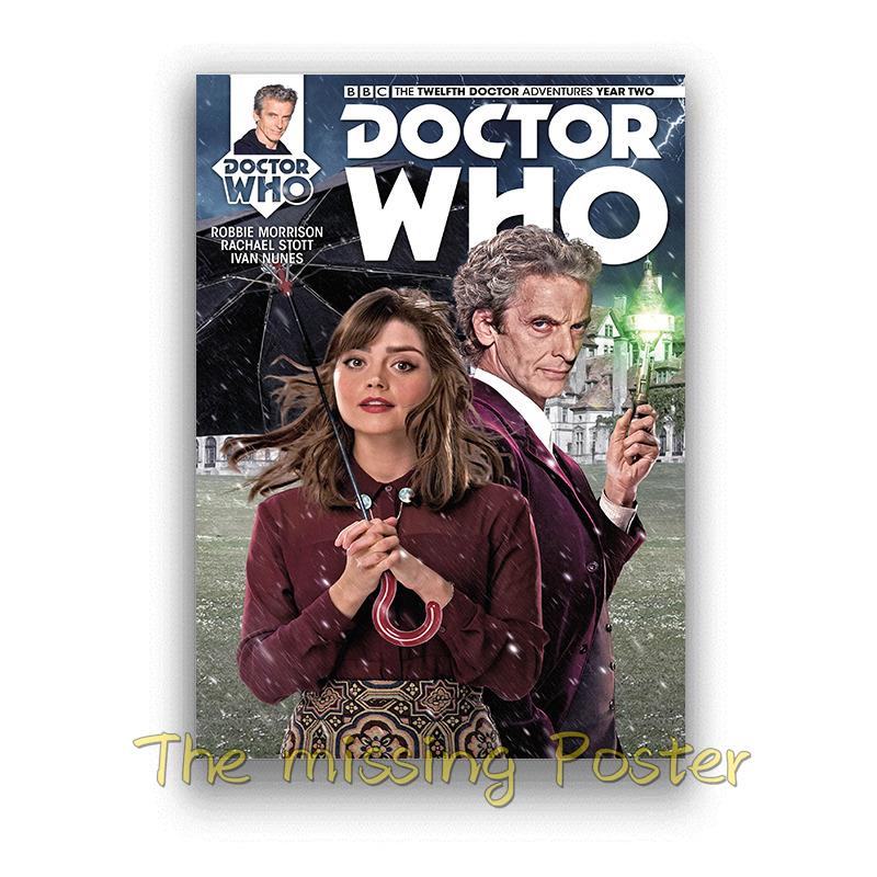 Movie Doctor Who Picture Art Decor White Coated Paper Poster Cafe Bar Wall Decor living room Home Decor