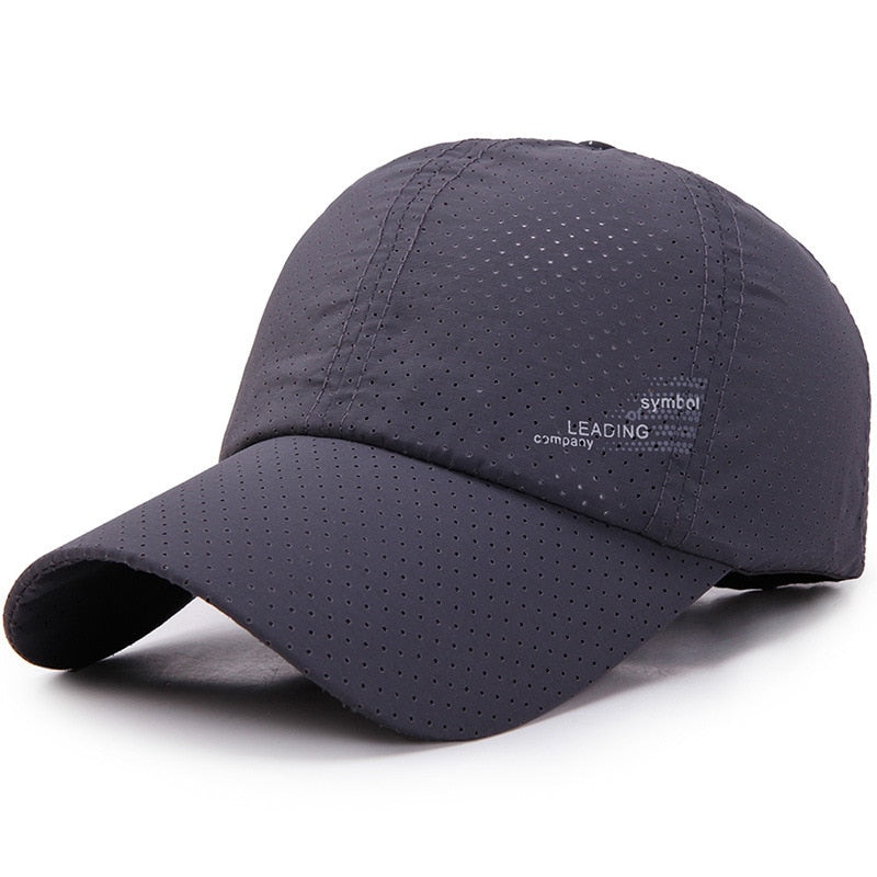 New rainproof baseball cap fashion summer quick-drying waterproof hat men outdoor sports casual caps sunscreen sun hats