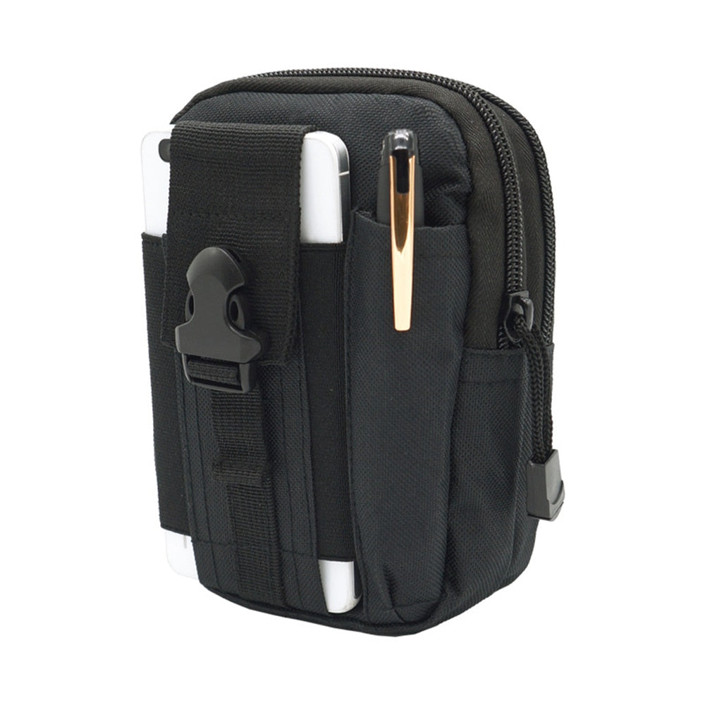 Men Waist Pack Casual Bag Drop Leg Thigh Bag Waist Fanny Pack Belt Pouch Outdoor Sport Fanny Multifunction Pack Phone Pocket CF