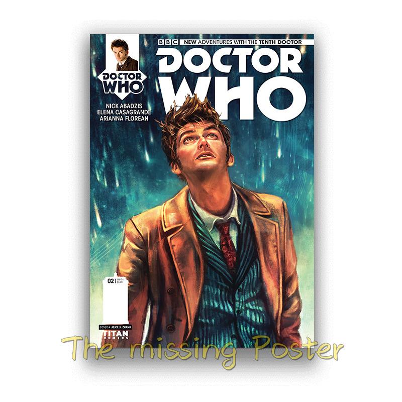 Movie Doctor Who Picture Art Decor White Coated Paper Poster Cafe Bar Wall Decor living room Home Decor