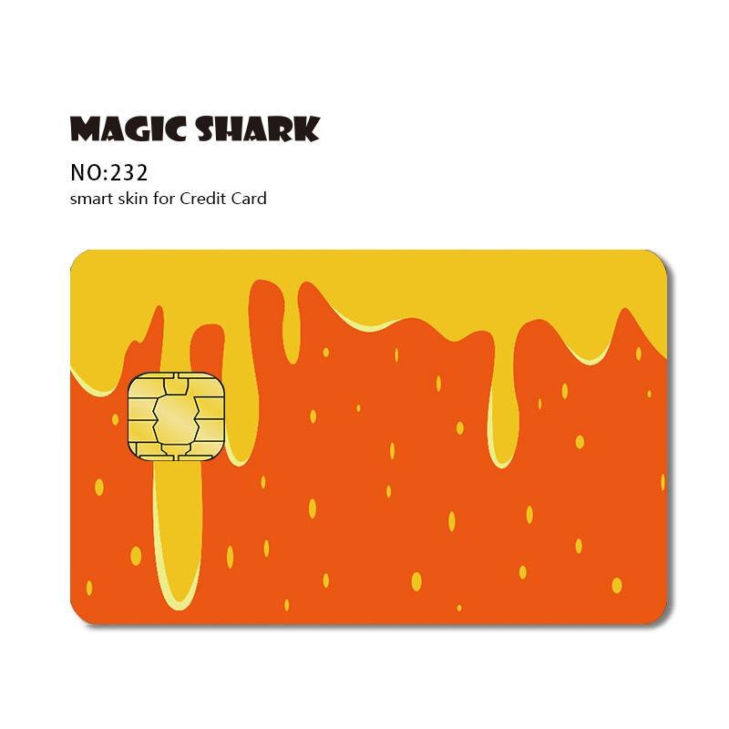 Magic Shark Broke Ice Cream Poker Game Simplson No Fade Film Case Cover Sticker