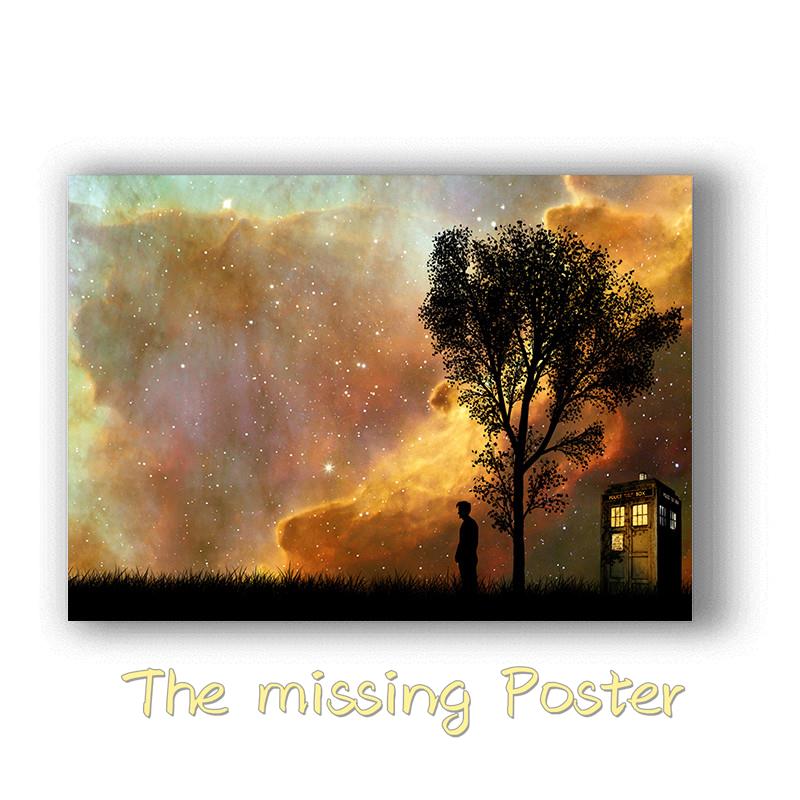 Movie Doctor Who Picture Art Decor White Coated Paper Poster Cafe Bar Wall Decor living room Home Decor
