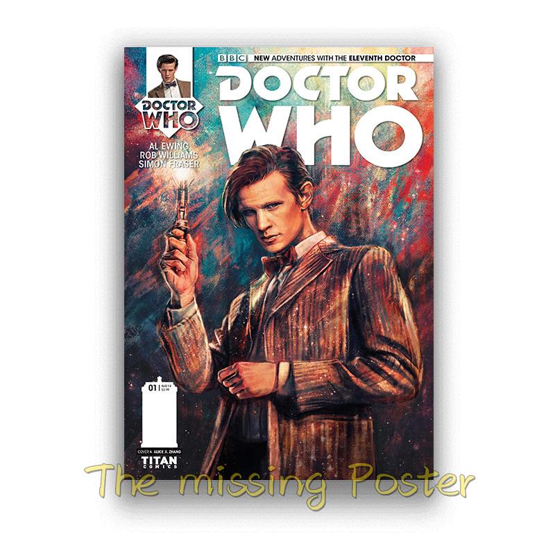 Movie Doctor Who Picture Art Decor White Coated Paper Poster Cafe Bar Wall Decor living room Home Decor