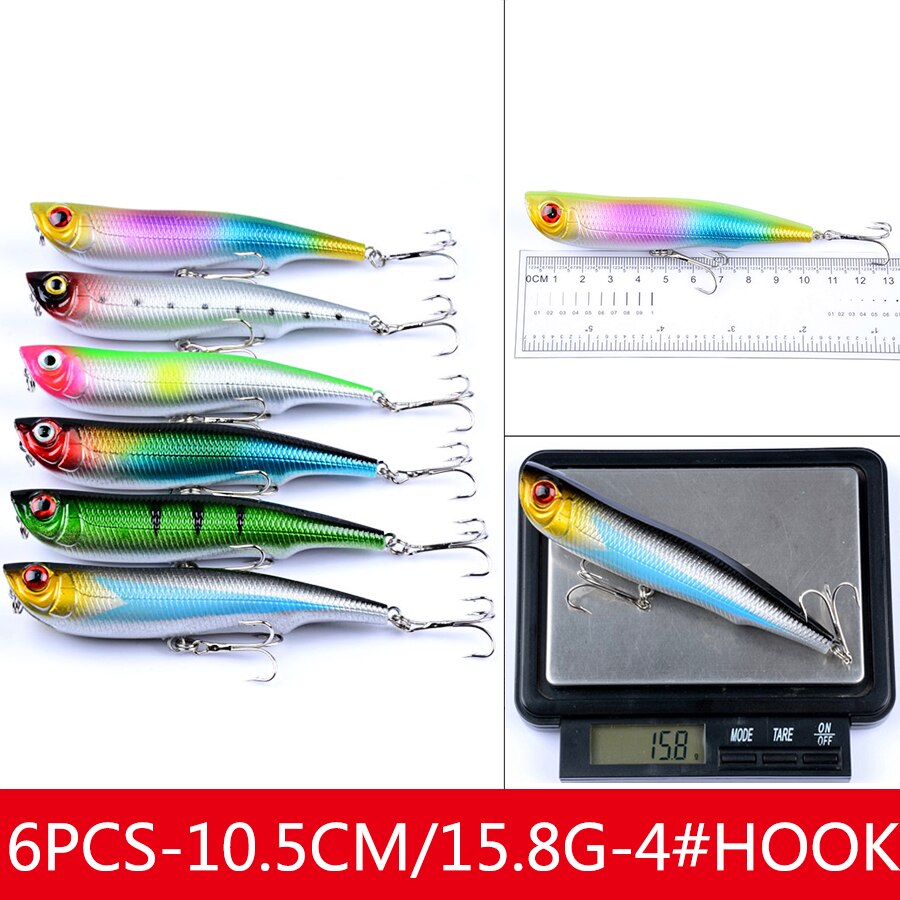 Jerkbait Minnow Hard Baits Fake Crankbait Fishing Lure Set Of Wobblers For Pike Trolling Tackle Artificial Bait Kit Swimbait Sea