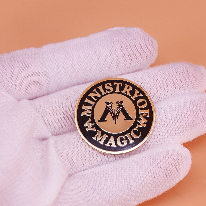 Ministry of Magic emblem brooch