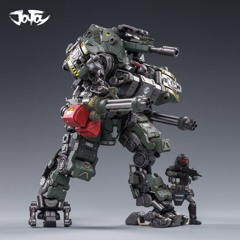 JOYTOY Action Figure H05 robot 23cm 1/25 Scale Collectible Green Color STEEL BONE ARMOR With Figure Doll Collection Toy