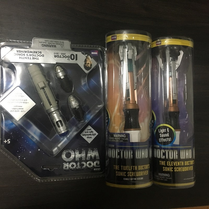 NEW hot Dr.WHO 10th 11th 12th Sonic Screwdriver Doctor who collectors Action Figure 2017