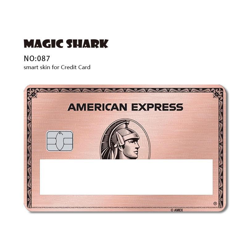 Magic Shark Poker Hunter Dog Out of Stock Car Snake Broke Black Card Window Sticker Film SKin Cover for Debit Credit Card