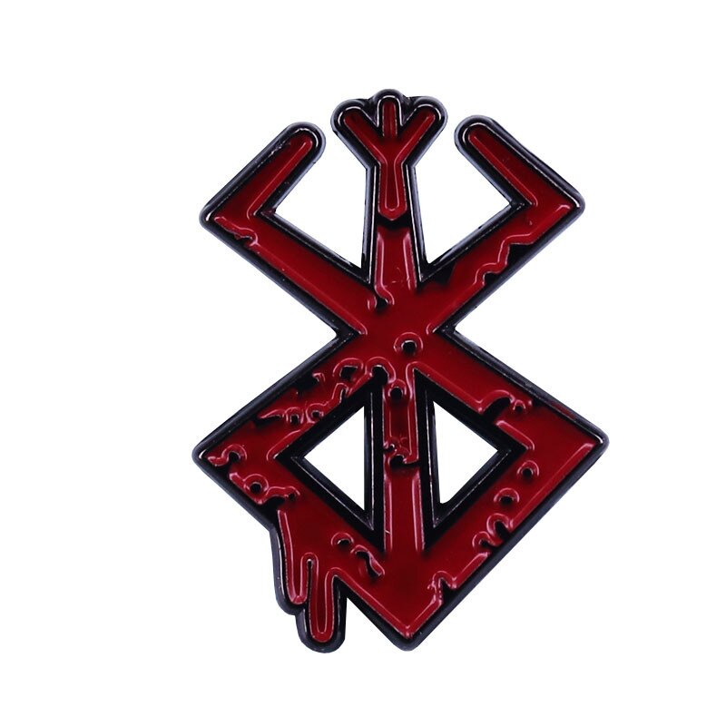NigSword Wind Legend Logo Brooch Japanese Anime Badge