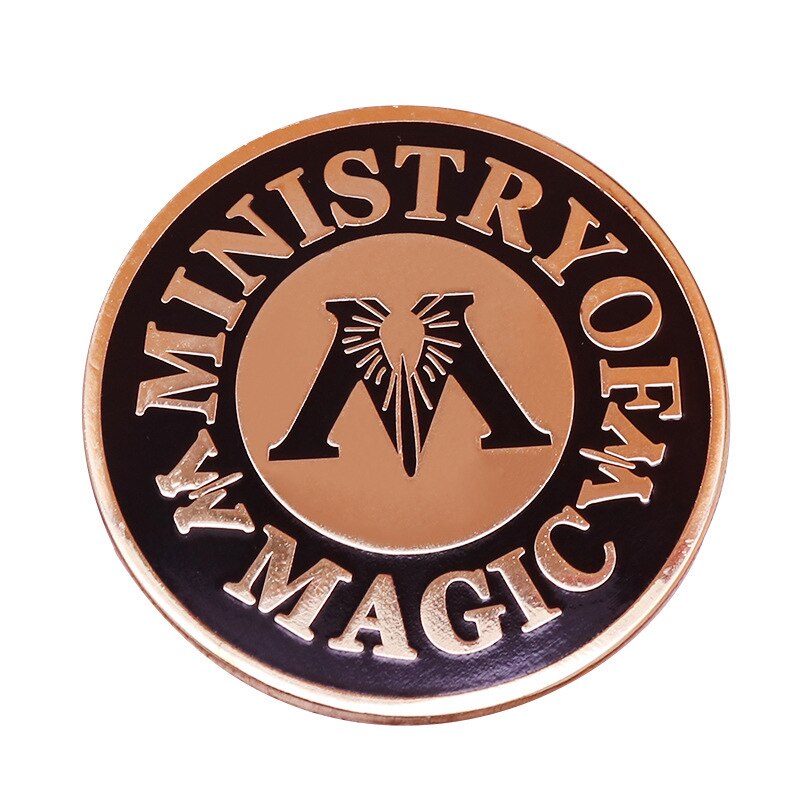 Ministry of Magic emblem brooch