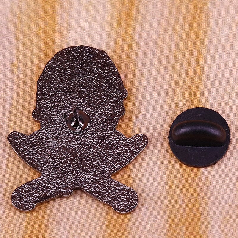 Michael Myers Brooch Moonlight Light Panic Horror Movie Badge
