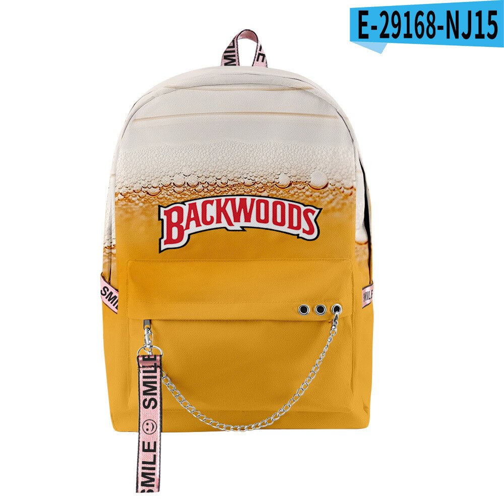 New Style BACKWOODS Beer Fashion 3D Backpack