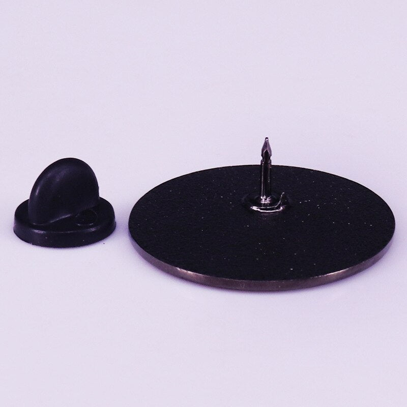 Novel Movie Character Brooch Gothic Art Badge Cool Girl Decoration Accessories