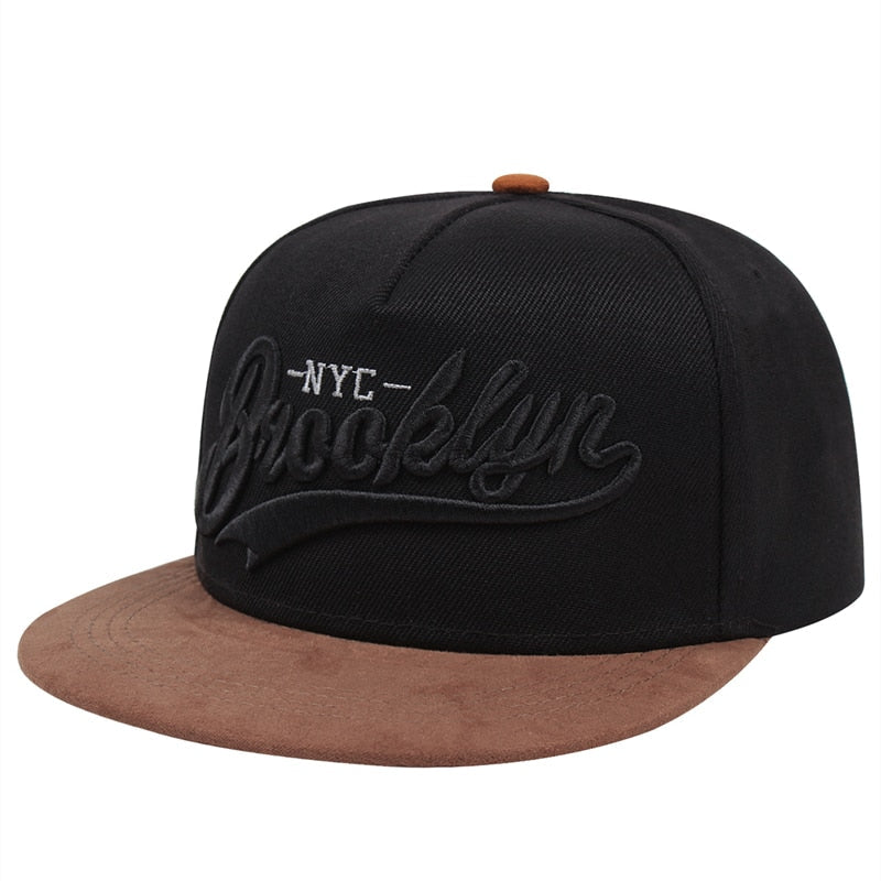Brand FASTBALL CAP BROOKLYN Embroidery hip hop snapback hat for men women adult