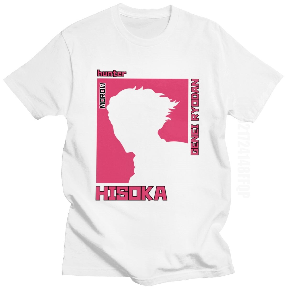 Men's Hunter X Hunter Tshirt Hisoka HXH Anime T Shirt 100% Cotton Clothing Fashion Manga Tee Tops Japan Style Gift Idea T-Shirt