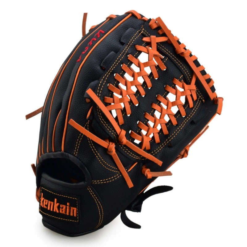 Left Hand Pvc Baseball Glove Youth Catchers Baseball Gloves Red for Adults Guante De Beisbol Sports Entertainment EI50BG