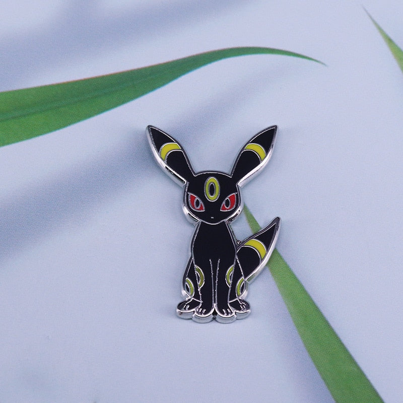 Moon Ibrahimovic Brooch Cute Pokemon Badge Game Lovers Accessories
