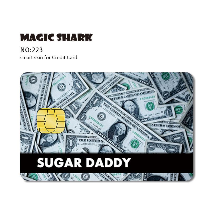 Magic Shark Broke Ice Cream Poker Game Simplson No Fade Film Case Cover Sticker