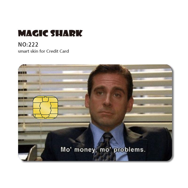 Magic Shark Broke Ice Cream Poker Game Simplson No Fade Film Case Cover Sticker