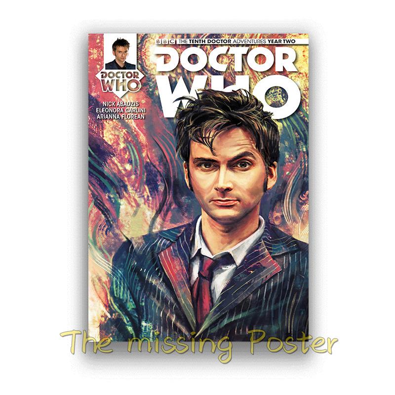 Movie Doctor Who Picture Art Decor White Coated Paper Poster Cafe Bar Wall Decor living room Home Decor