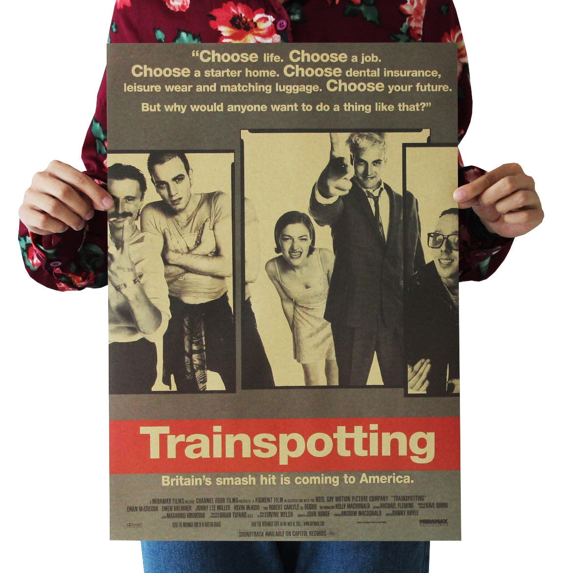 Movie Trainspotting poster Home Room Wall Decoration Print