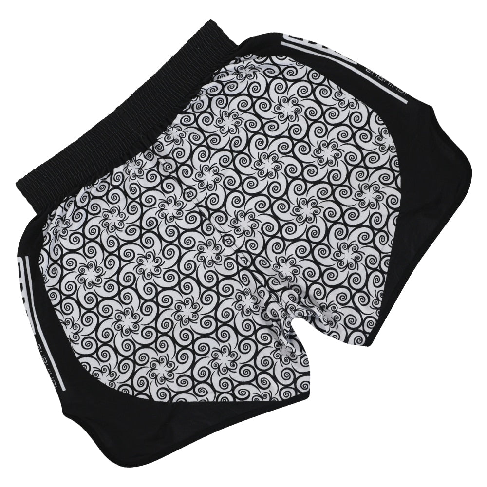 Muay Thai shorts 2021 new men's and women's boxing pants children's Taekwondo MMA fighting pants Sanda training fighting Bjj