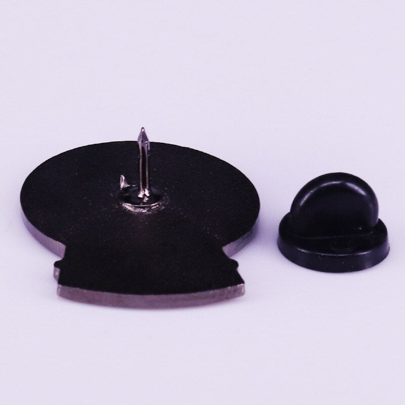 Magic crystal ball brooch