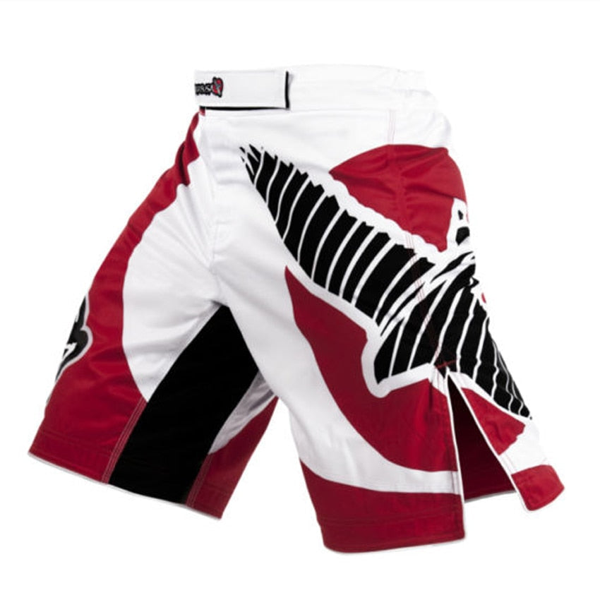 Mma Black Big Bird Breathable Fitness Training Tiger Muay Thai Mma Boxing Clothing Shorts Sanda Boxing Clothing Cheap Mma Pants