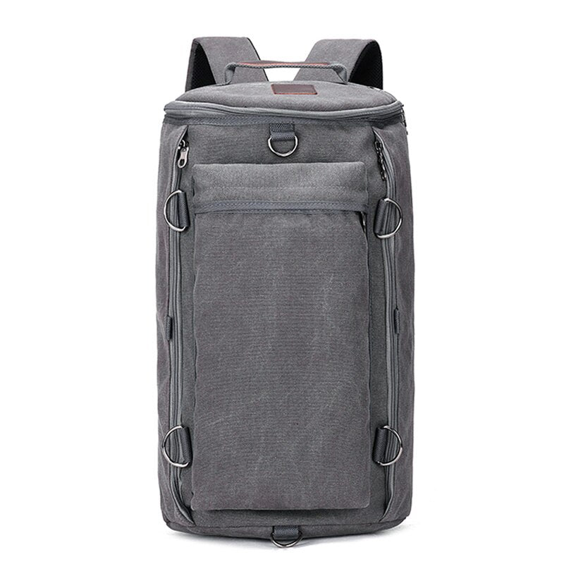 New Large Capacity Rucksack Man Travel Duffle Outdoor Backpack Male Luggage Canvas Bucket Shoulder Bags Men Camping Backpack