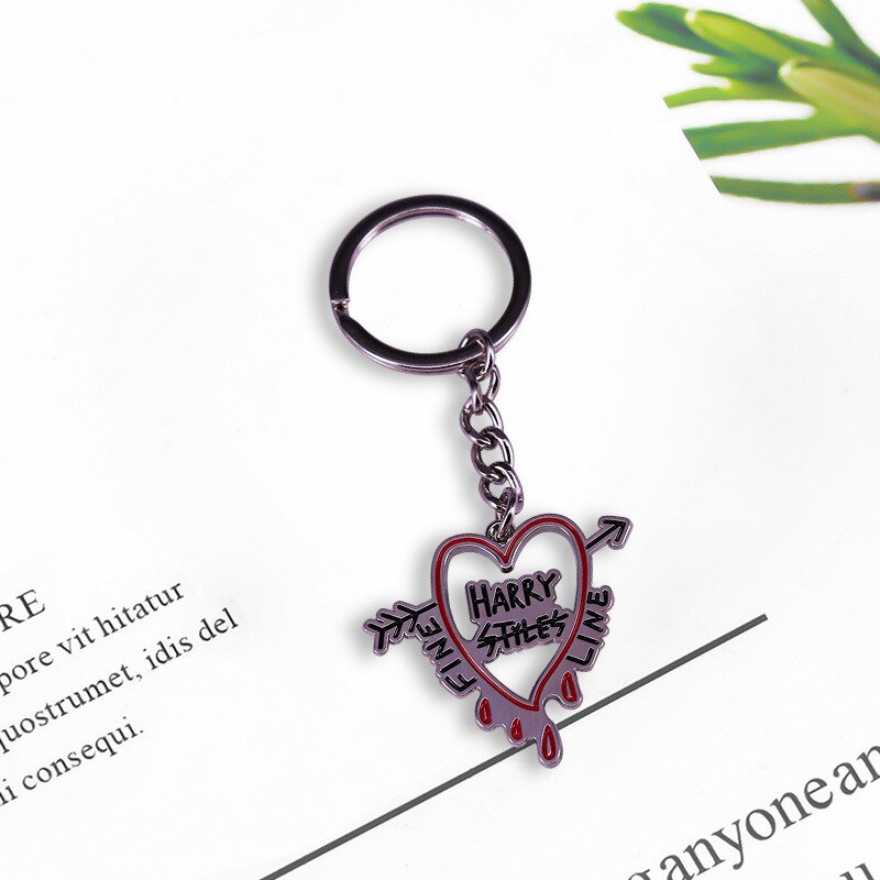 Music Album Fine Line Theme Keychain Fan Accessories Keychain