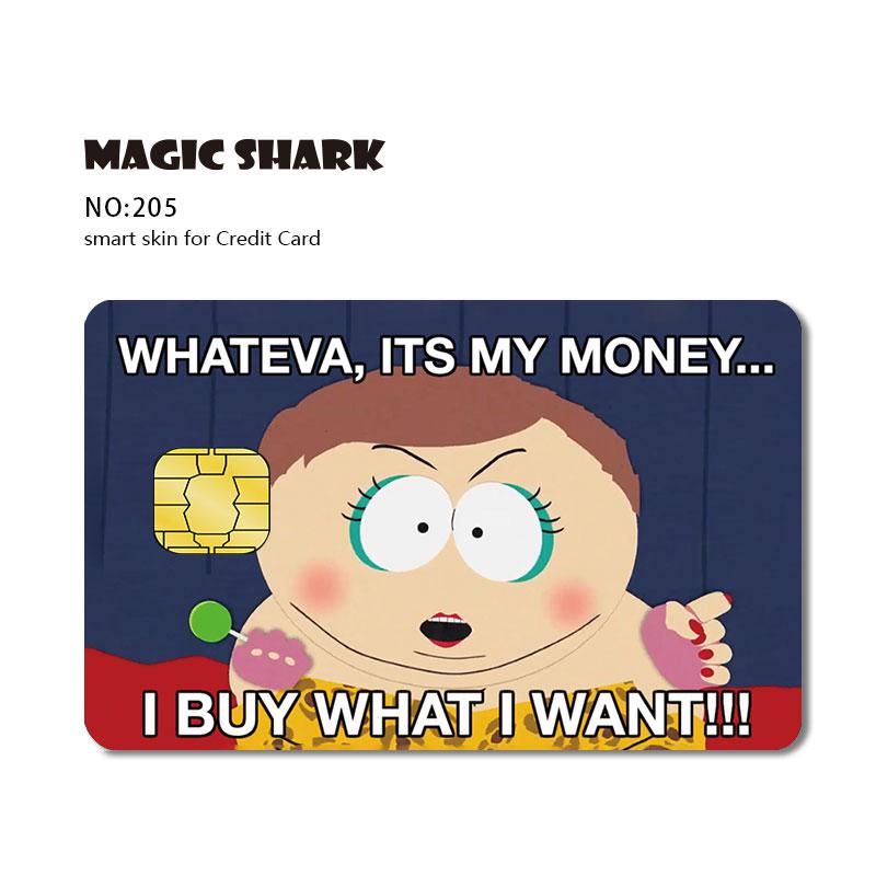 Magic Shark Broke Ice Cream Poker Game Simplson No Fade Film Case Cover Sticker