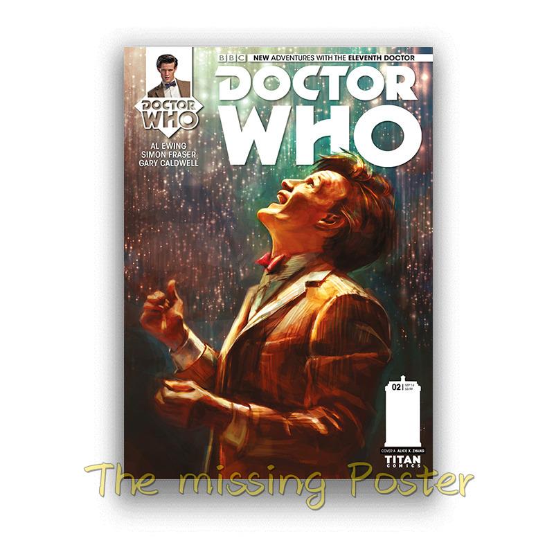 Movie Doctor Who Picture Art Decor White Coated Paper Poster Cafe Bar Wall Decor living room Home Decor