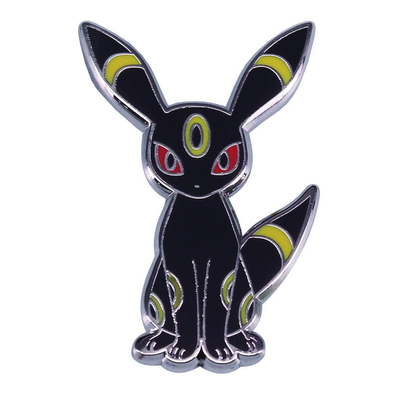 Moon Ibrahimovic Brooch Cute Pokemon Badge Game Lovers Accessories