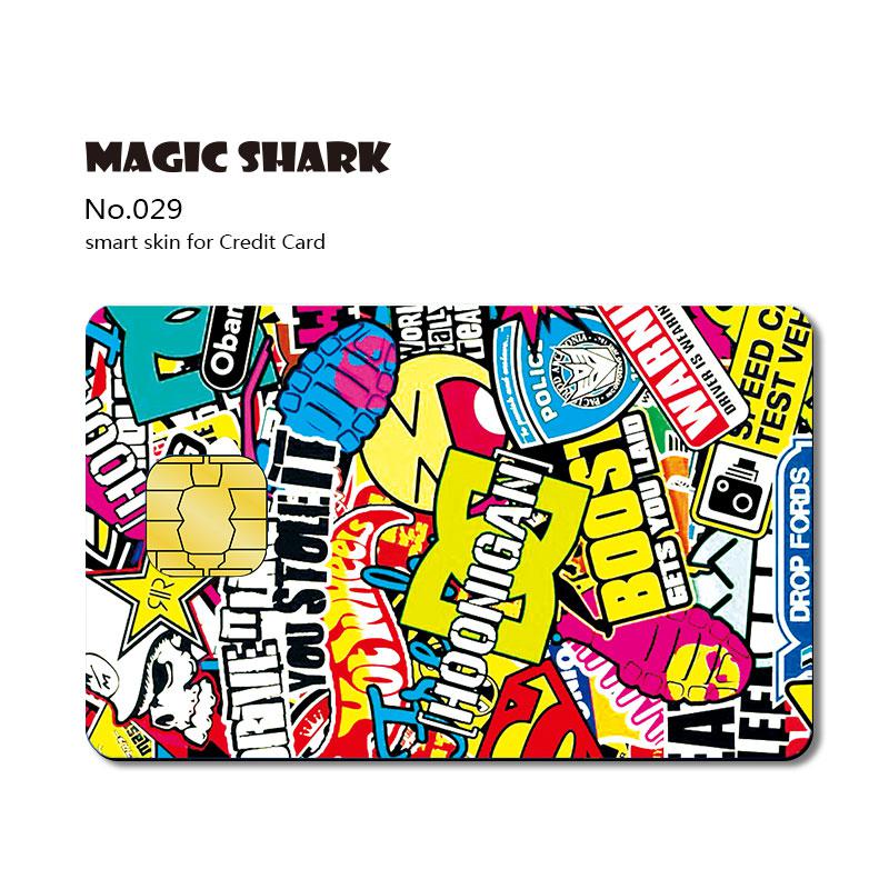 Magic Shark PVC 5 Years No Fade High Quality Cartoon Joker Dollar Flower Credit
