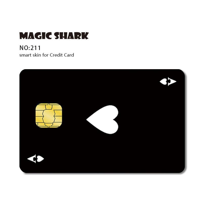 Magic Shark Broke Ice Cream Poker Game Simplson No Fade Film Case Cover Sticker