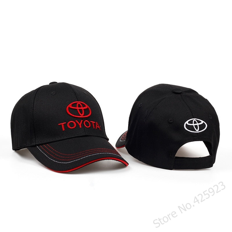 New Outdoors Embroidery Toyota Baseball Cap Unisex Hip Hop Cap Bone Cotton Snapback sun Hats