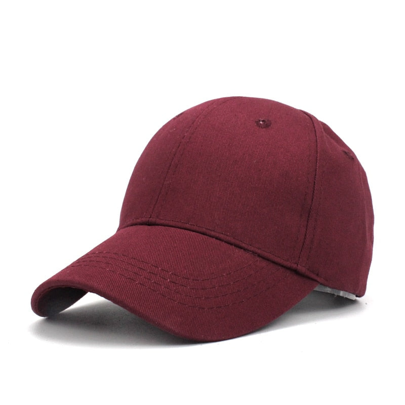 New Kids Solid Color Children Snapback Caps Baseball Cap With Spring Summer Hip