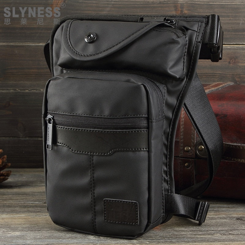 new fashion men waist pack oxford Waterproof design casual waist bag military leg bag motorcycle thigh pocket B18829b
