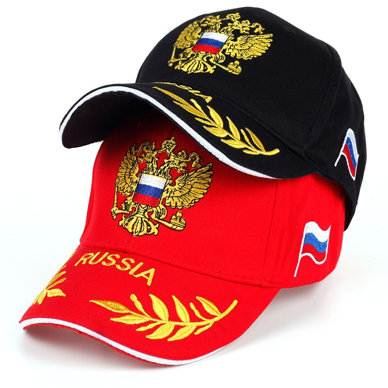 New for Men & Women Patriot Caps Unisex 100% Cotton Baseball Cap Russian Emblem