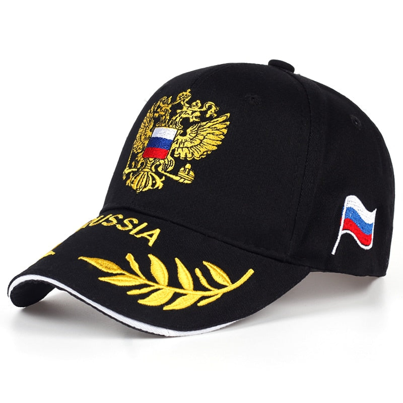 New for Men & Women Patriot Caps Unisex 100% Cotton Baseball Cap Russian Emblem