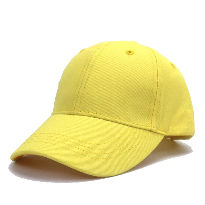 New Kids Solid Color Children Snapback Caps Baseball Cap With Spring Summer Hip