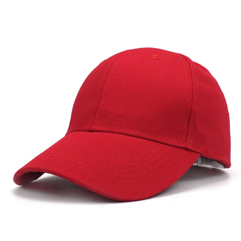 New Kids Solid Color Children Snapback Caps Baseball Cap With Spring Summer Hip
