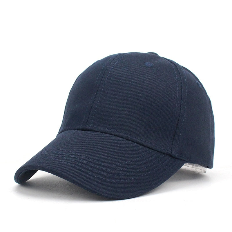 New Kids Solid Color Children Snapback Caps Baseball Cap With Spring Summer Hip