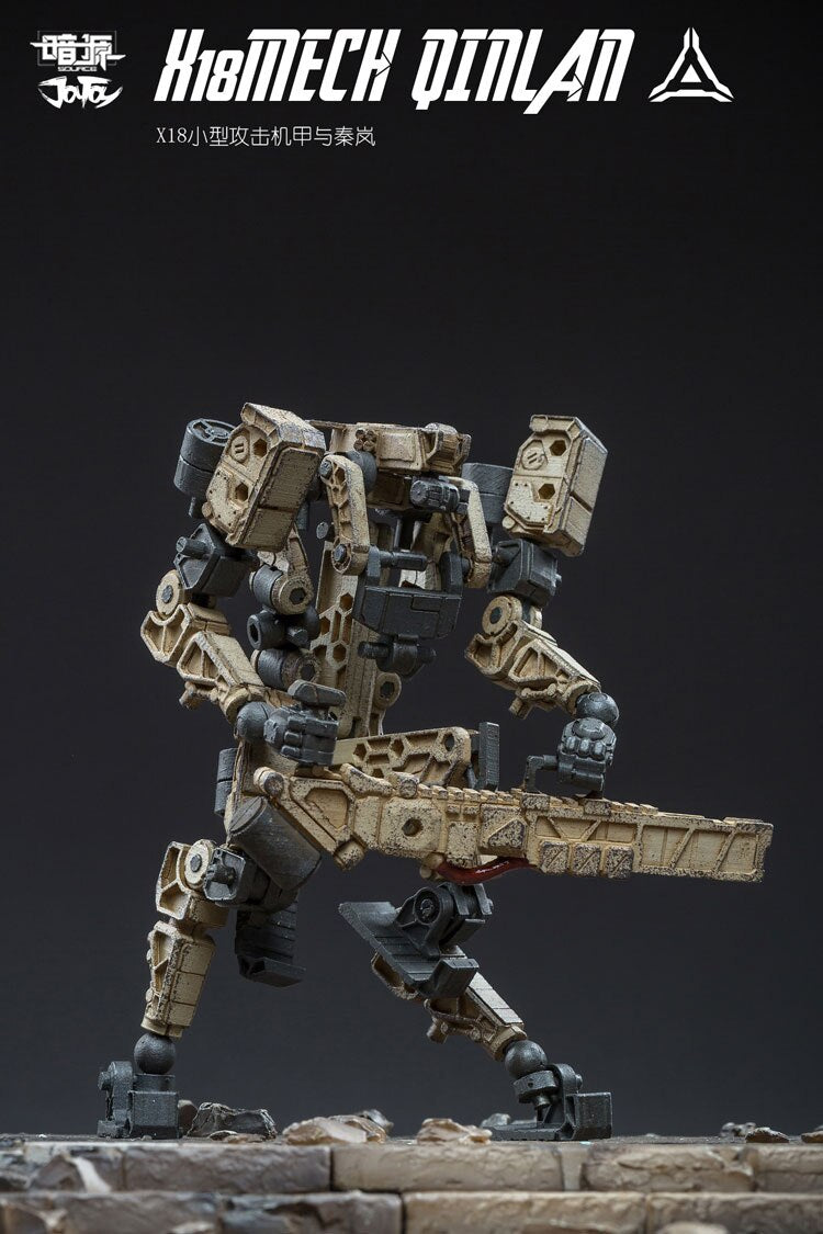 JOYTOY 1/25 action figure soldiers QINLAN and robot MECH gift present Free shipping