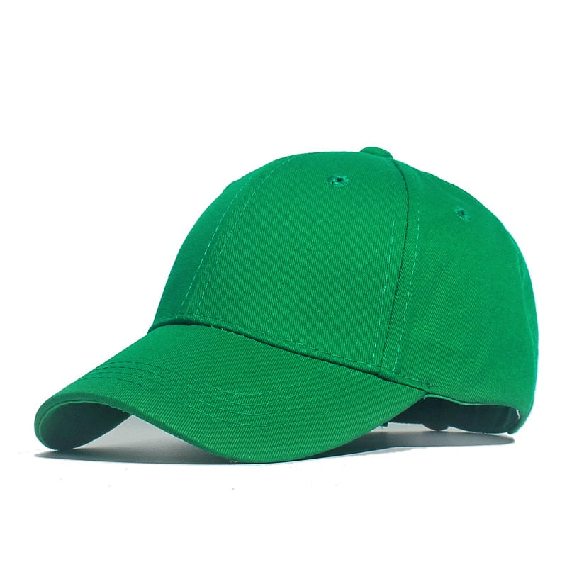 New Kids Solid Color Children Snapback Caps Baseball Cap With Spring Summer Hip