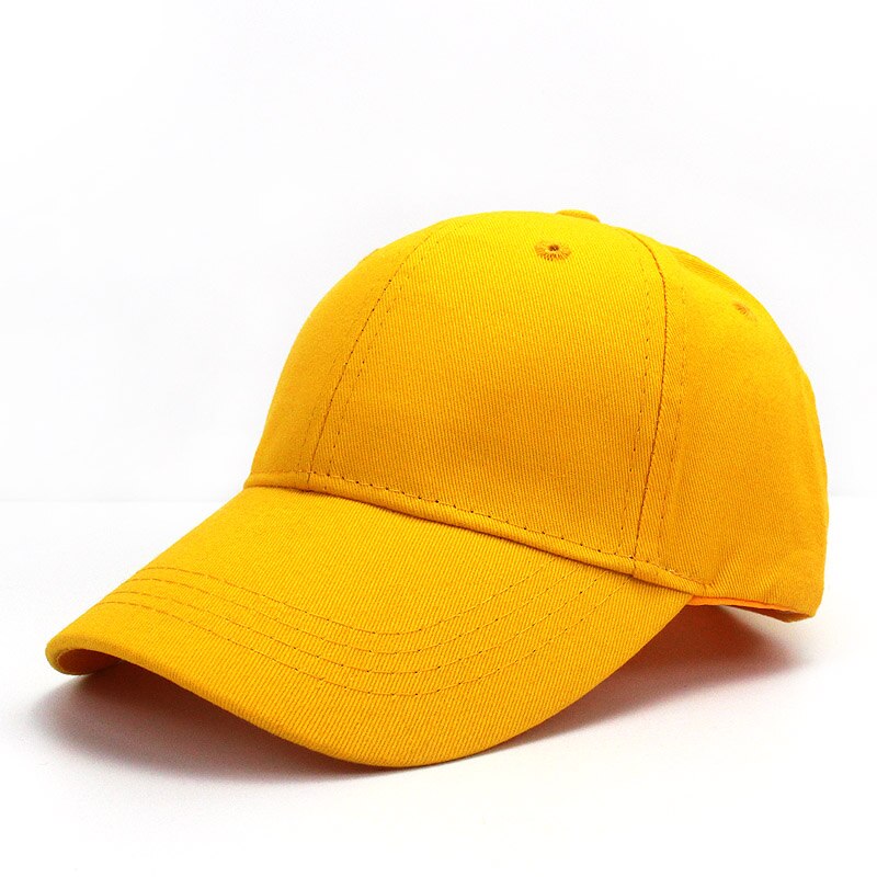 New Kids Solid Color Children Snapback Caps Baseball Cap With Spring Summer Hip